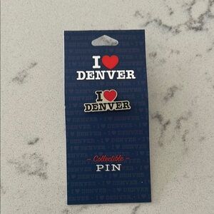 I Heart (Love) Denver Pin